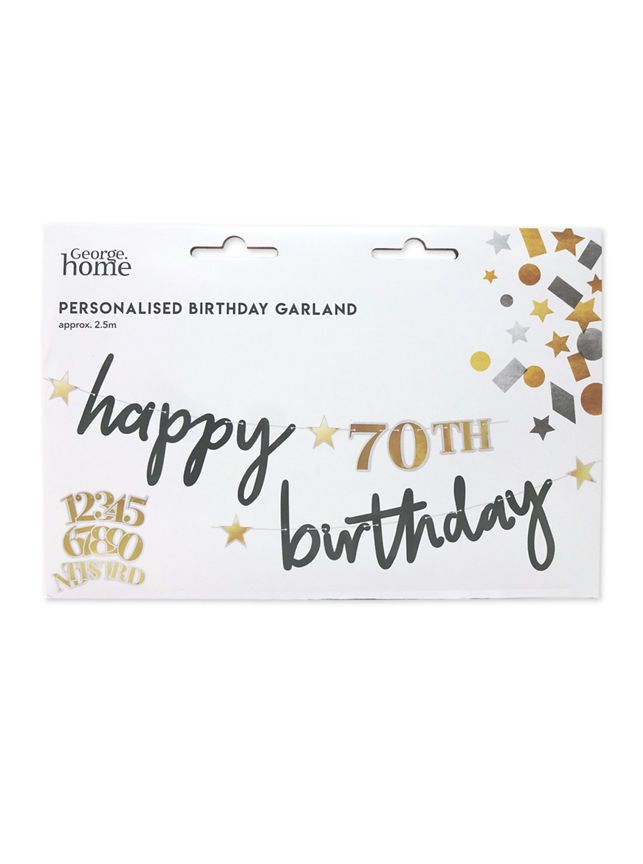 George Home Milestone Garland