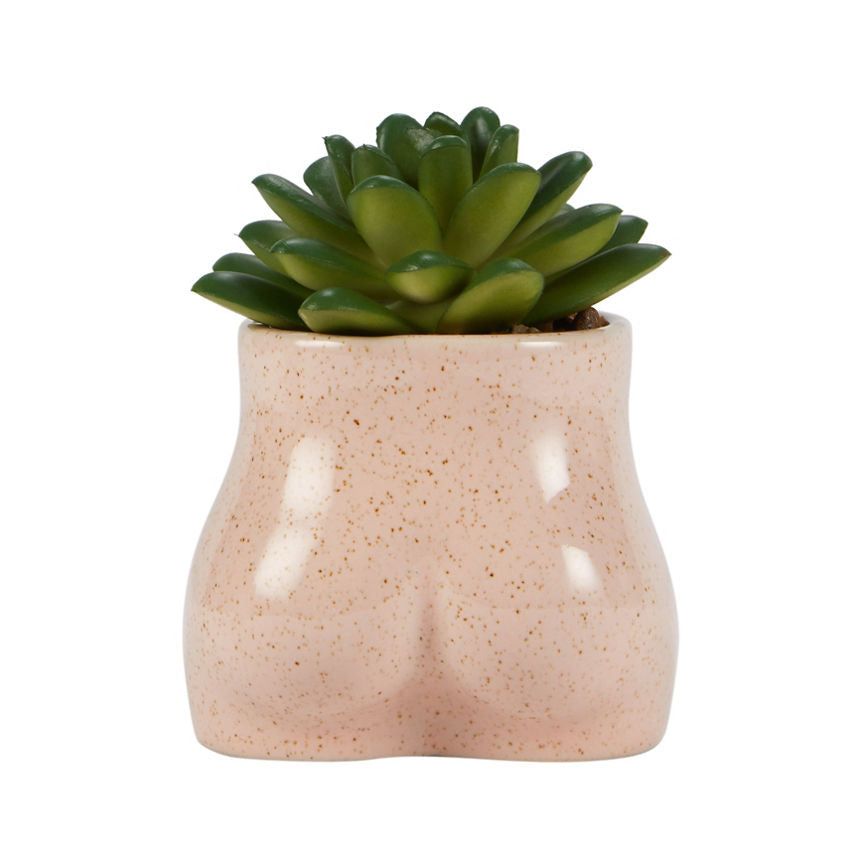 George Home Pink Bottom Planter