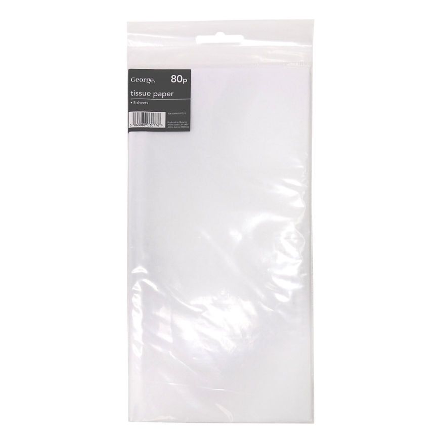 George Home Plain White Tissue Paper