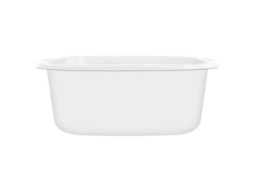 George Home Plastic Washing Up Bowl White