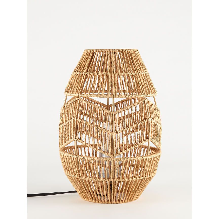 George Home Rattan Table Lamp