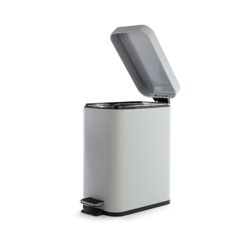 George Home Rectangular Bin Grey