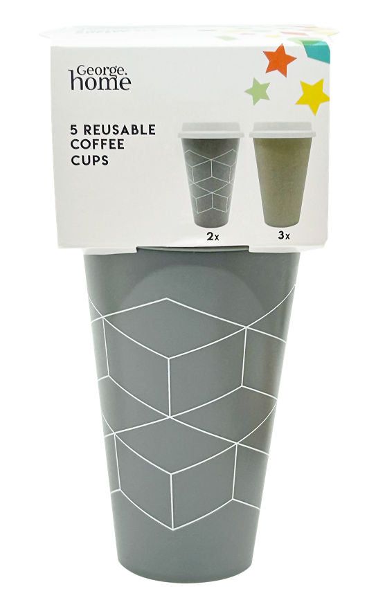 George Home Reusable Coffee Cups