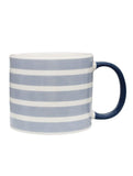 George Home Riviera Blue Stripe Mug