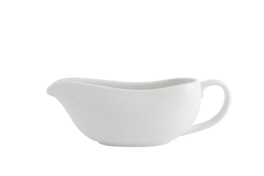 George Home Simply White Gravy Boat