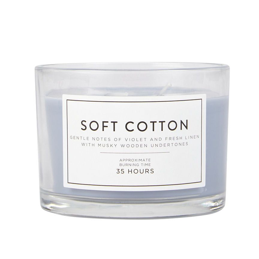 George Home Soft Cotton Multiwick Candle