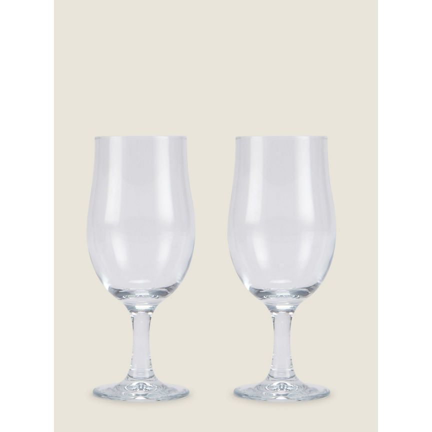 George Home Stem Beer Glass - Set of 2