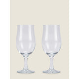 George Home Stem Beer Glass - Set of 2