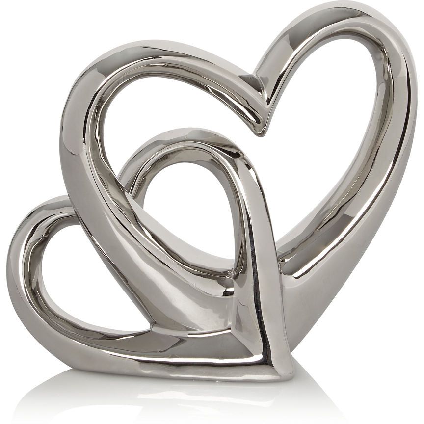 George Home Twin Heart Ornament