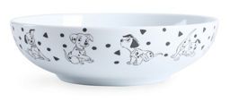 George Home White Disney 101 Dalmatians Pasta Bowl