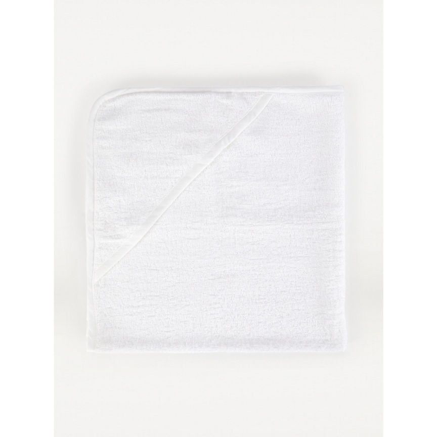 George Home White Hooded Towels - 2 Pack