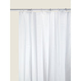 George Home White Shower Curtain