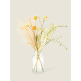 George Home Wild Artificial Floral In Natural Vase