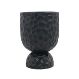 George Home Woodcut Black Planter