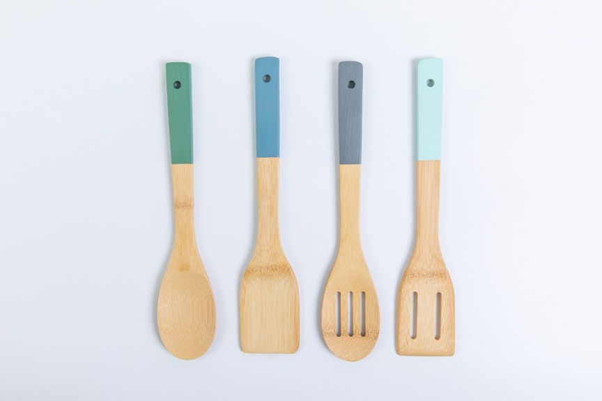 George Home Wooden Utensil Set 4 Piece