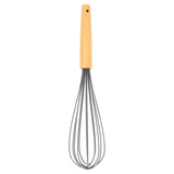 George Home Wooden Whisk with Grey Silicone Head