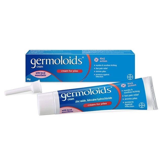 Germoloids Triple Action Haemorrhoids &amp;amp; Piles Cream   55g