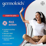 Germoloids Triple Action Haemorrhoids &amp;amp; Piles Cream   55g