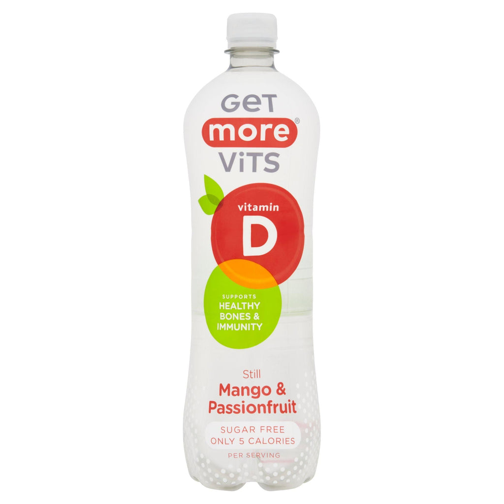 Get More Vitamin D, Still Mango & Passionfruit 1L