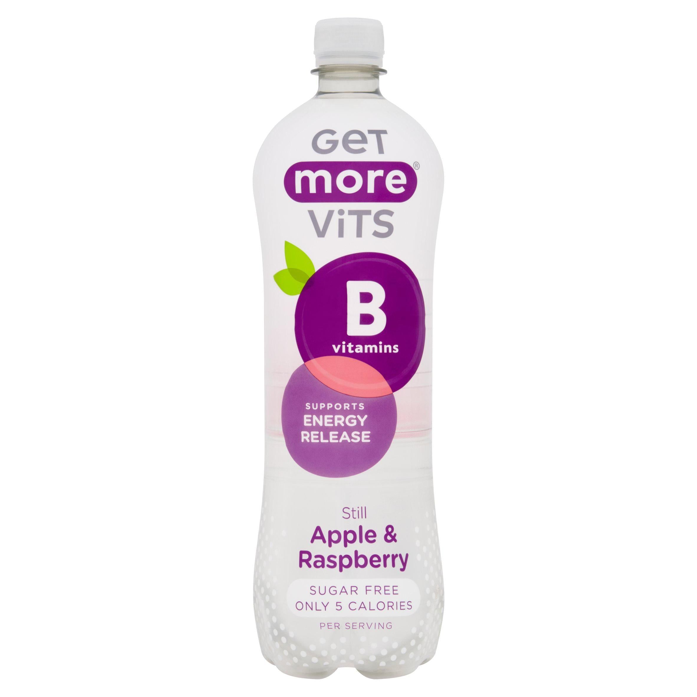 Get More Vits Still Apple &amp;amp; Raspberry 1 Litre