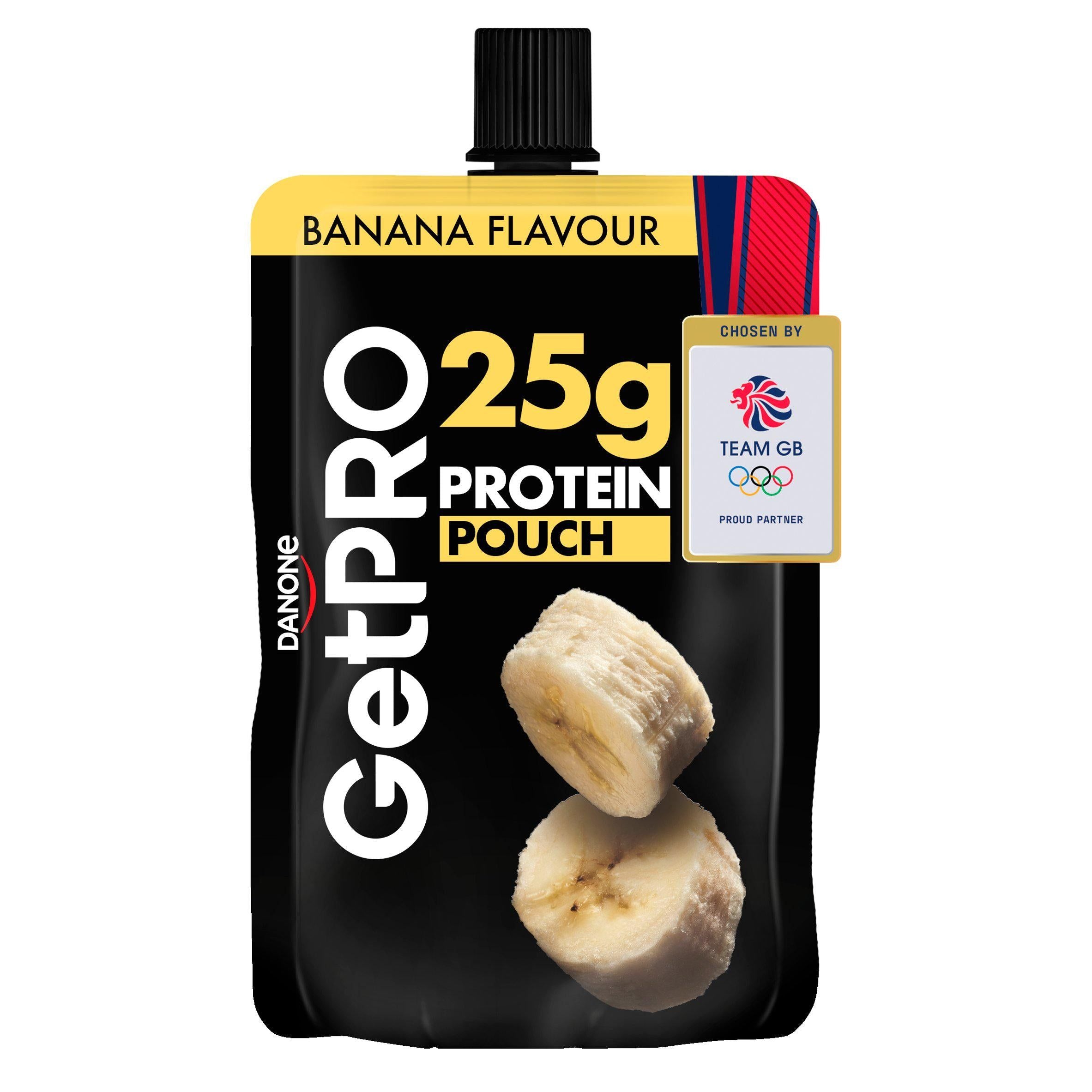 GetPro Banana Flavour Protein Pouch Drink 200g