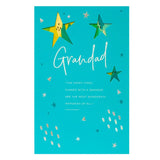 Gibson Stars Grandad Birthday Card