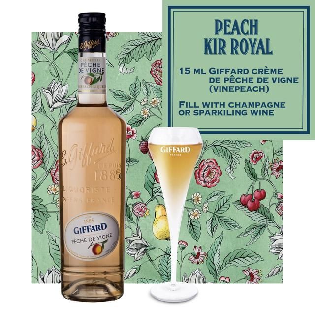 Giffard Creme de Peche Peach Liqueur   70cl