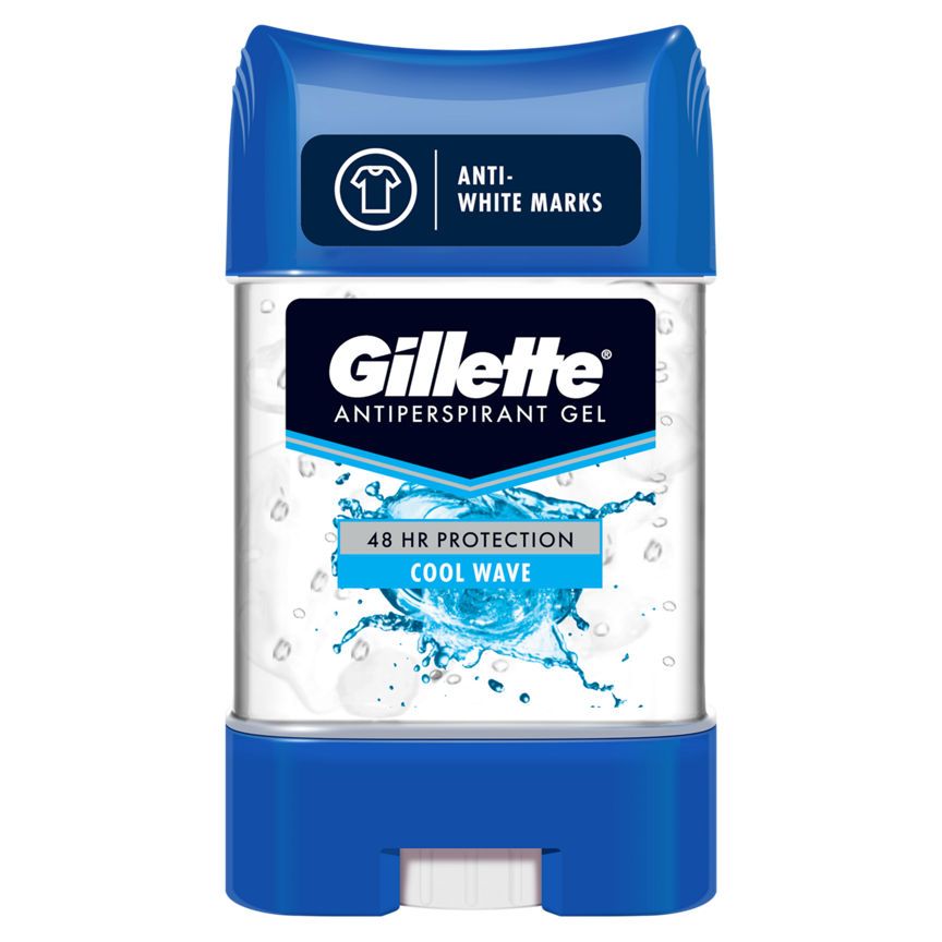 Gillette Antiperspirant Deodorant Clear Gel Cool Wave