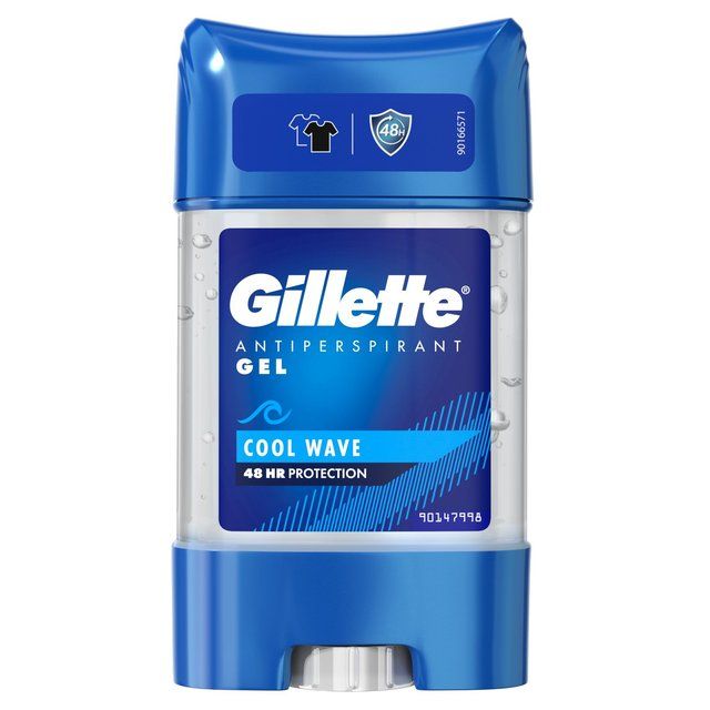 Gillette Antiperspirant &amp;amp; Deodorant Clear Gel Cool Wave   70ml