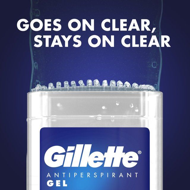 Gillette Antiperspirant &amp;amp; Deodorant Clear Gel Cool Wave   70ml