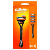 Gillette Fusion 5 Manual Razor Starter Pack with 4 Blades