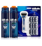 Gillette Fusion5 Proglide Razor &amp;amp; Shaving Gel Annual Bundle