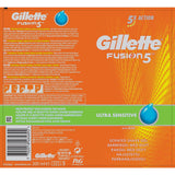 Gillette Fusion5 Ultra Sensitive Men's Shaving Gel, 6 x 200ml