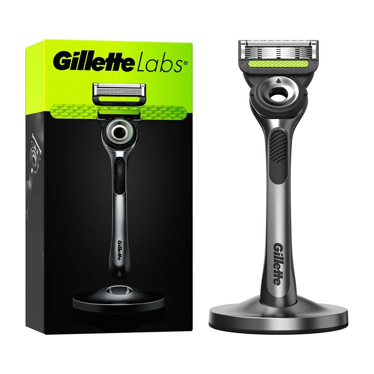 Gillette Labs&amp;nbsp;Razor with Exfoliating Bar &amp;amp; Magnetic Stand