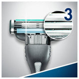 Gillette Mach 3 Men's Disposable Razors   3 per pack