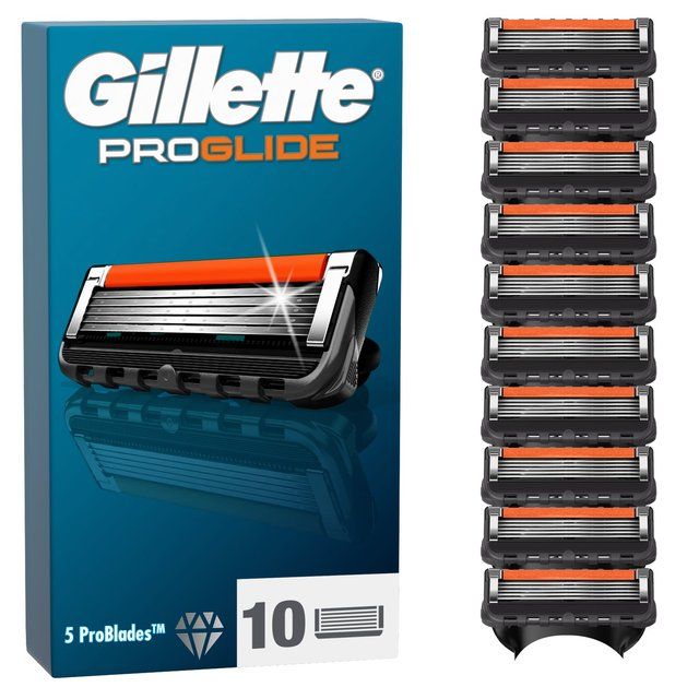 Gillette ProGlide Razor Blades   10 per pack