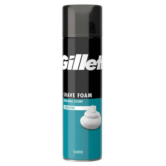 Gillette Sensitive Skin Shaving Foam 200ml