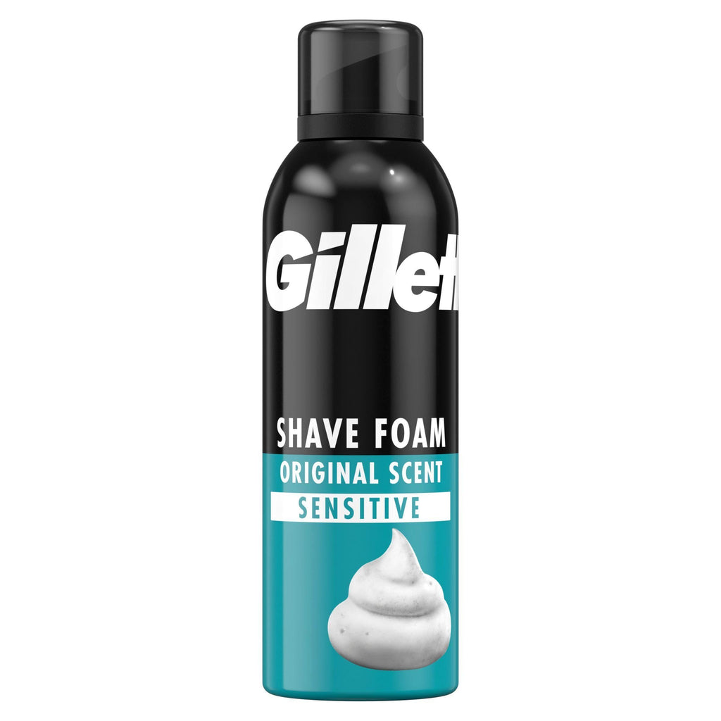 Gillette Sensitive Skin Shaving Foam 200ml