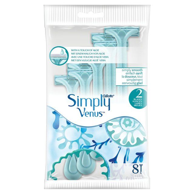 Gillette Simply Venus Disposable Razors   8 per pack