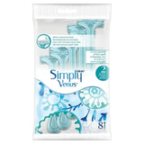 Gillette Simply Venus Disposable Razors   8 per pack