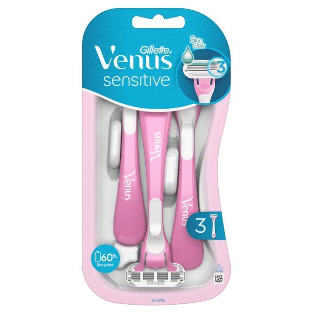 Gillette Venus Disposable Razors Sensitive   3 per pack