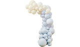 Ginger Ray Blue &amp;amp; Cream Balloon Arch