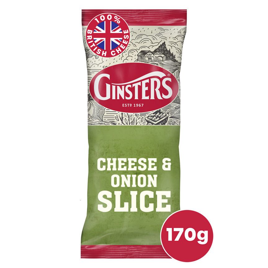 Ginsters Cheese &amp;amp; Onion Slice