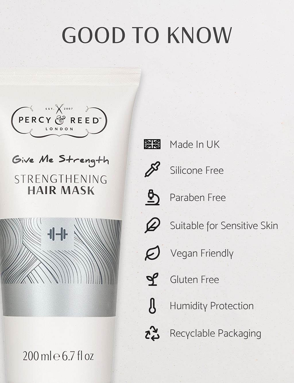 Give Me Strength Strengthening Hair Mask 200ml