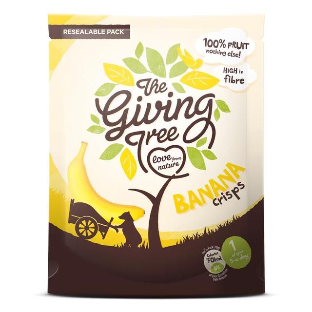 Giving Tree Freeze Dried Banana Crisps   18g