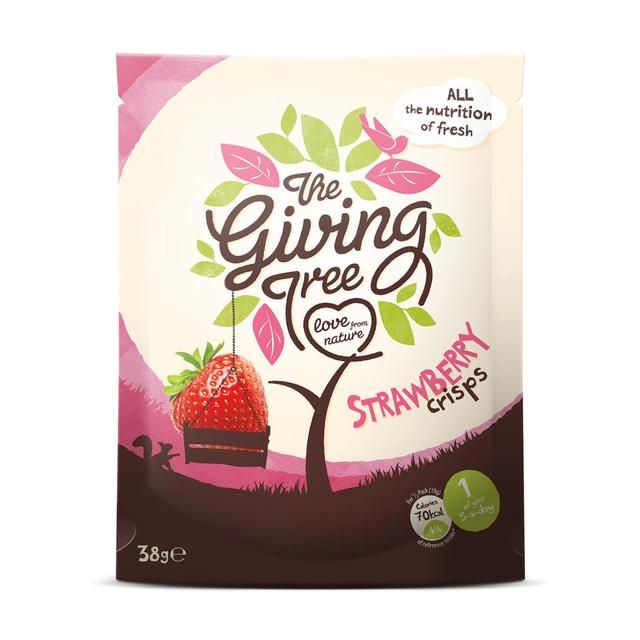 Giving Tree Freeze Dried Strawberry Crisps   38g