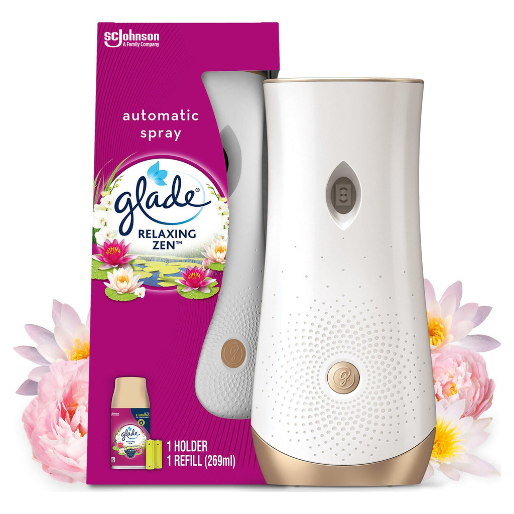 Glade Automatic Spray Holder & Refill Air Freshener Sandalwood & Jasmine 269ml