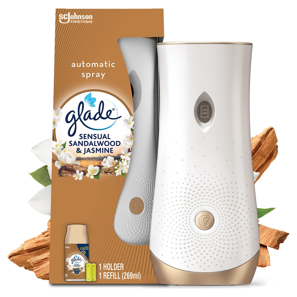 Glade Automatic Spray Holder & Refill Sandalwood & Jasmine Air Freshener 269ml