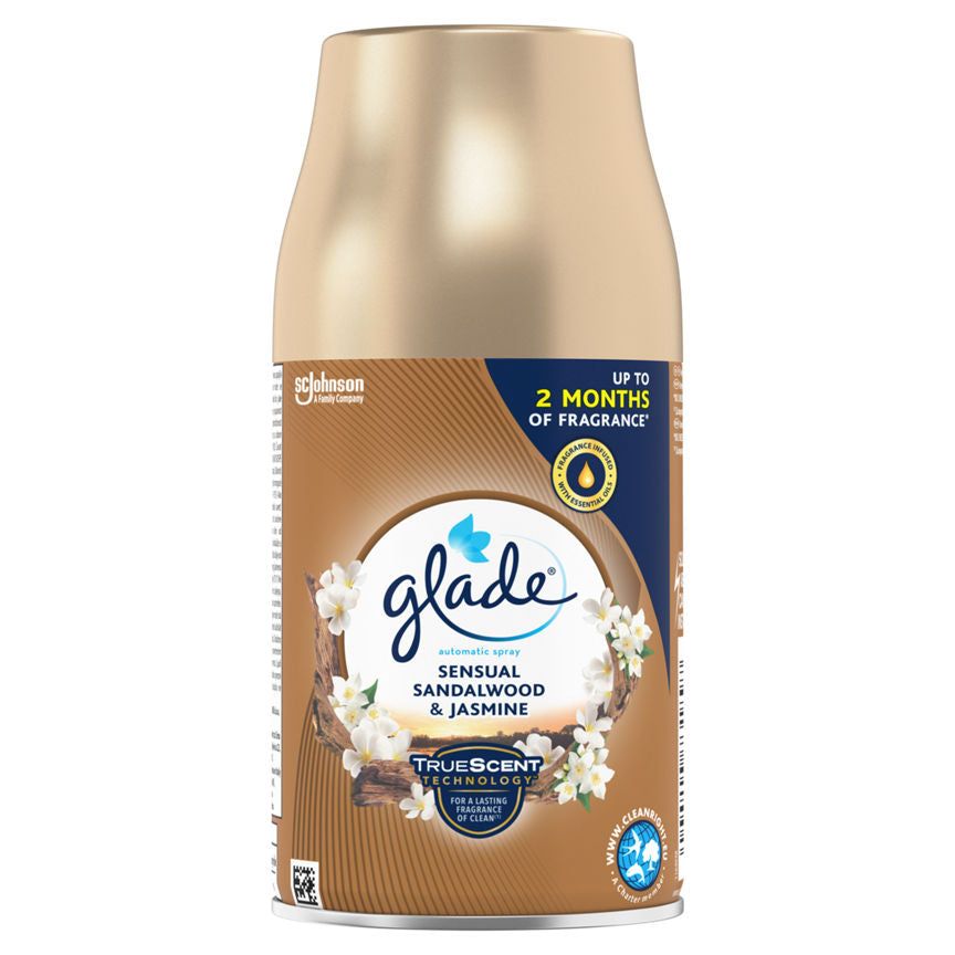 Glade Automatic Spray Refill, Sandalwood & Jasmine - 1 Refill