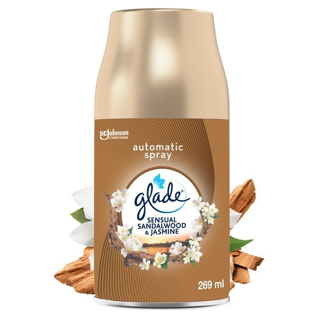 Glade Automatic Spray Refill Sandalwood &amp;amp; Jasmine Air Freshener   269ml